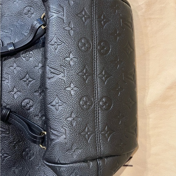 Louis Vuitton Backpack Montsouris Monogram Empreinte Black NM with dust bag - Picture 7 of 9
